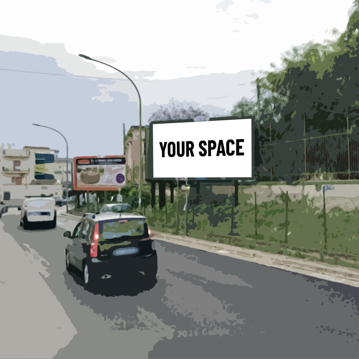SPAZIO PUBBLICITARIO 600 x 300 Via Dottor Filippo Buttitta (BAGHERIA) Dal 19/10/2026 al 01/11/2026 14 giorni